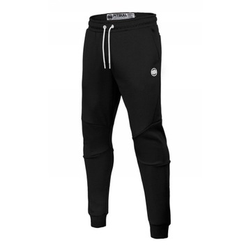 Spodnie dresowe Pit Bull Oldschool Polly-Terry Small Logo Czarne L