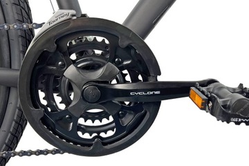 Мужской кроссовый велосипед INDIANA X-Cross 2.0 28 дюймов, черный и красный