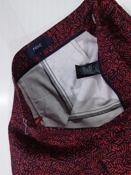 Spodnie damskie materiałowe NEXT czerwone slim EUR 36