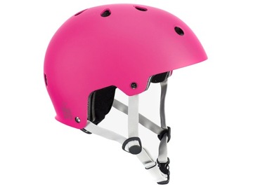 KASK ROLKI ROWER DESKĘ K2 VARSITY MAGENTA L