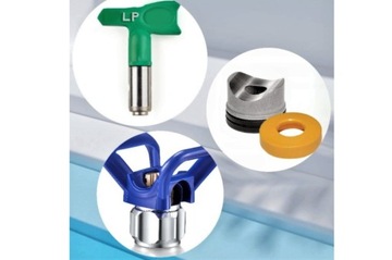 Прокладки Крышки Седла сопел 2 шт. Модель RAC X PAA FFLP Окрасочная установка