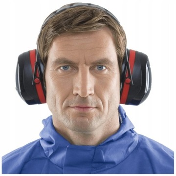 Nauszniki Ochronniki Słuchu Przeciwhałasowe BHP 3M OPTIME III H540A Gratis