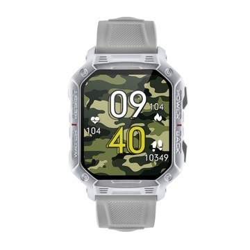 Спортивные часы SmartWatch Sport Ultra Silver TRAINING PL MENU