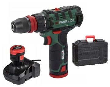 WKRĘTARKA-WIERTARKA PARKSIDE x12V 2 AKUM 2 x 2 Ah