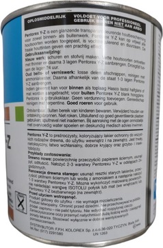 Лак-морилка Pentorex yz К-0018 Дуб 2,5л