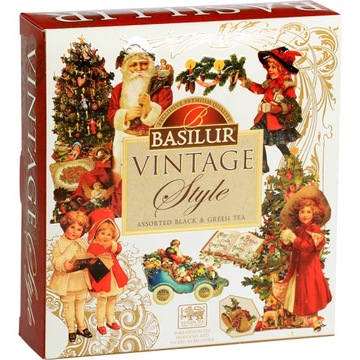 Basilur herbata Assorted Vintage świąteczna selekcja prezent