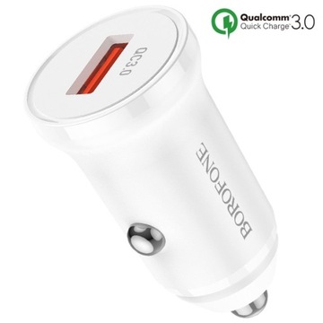 BZ18 Ładowarka samochodowa Quick Charge QC3.0 3A