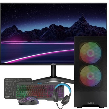 Mocny zestaw komputerowy GameRTX | Intel Core I7| 8GB DDR4|1TB SSD|Win10P