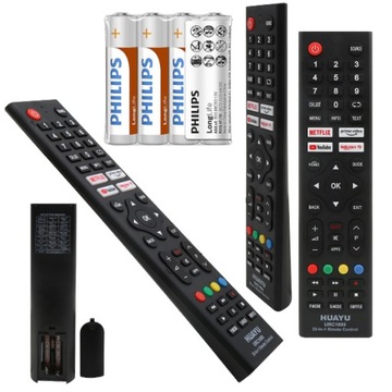 PILOT UNIWERSALNY DO TV TELEWIZORA ZAMIENNIK SMART TV LED NETFLIX YOUTUBE