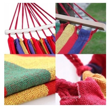 ПРОЧНЫЙ И УДОБНЫЙ САДОВЫЙ ГАМАК НА 2 ЧЕЛОВЕКА 260x160