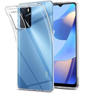 Etui Oppo A16 Przeźroczyste Silikon Gumowe