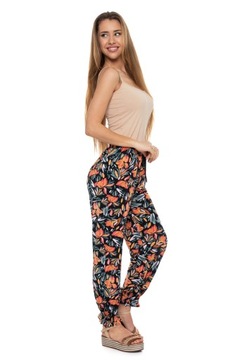 ГИБКИЕ ЖЕНСКИЕ БРЮКИ АЛЛАДИН С ВЫСОКОЙ ПОСАДКОЙ МОДНЫЙ MORAJ XXL