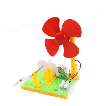 DIY korba ręczna zespół generatora model nauki