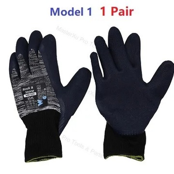 Хлопчатобумажные перчатки с защитой от порезов, утолщенная одежда