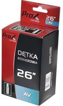 ВЕЛОСИПЕДНАЯ ТРУБА PROX 26 ДЮЙМОВ, АВТОМОБИЛЬНЫЙ КЛАПАН AV