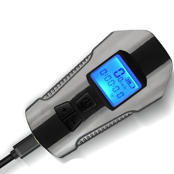 USB-СВЕТОДИОДНАЯ ВЕЛОСИПЕДНАЯ ЛАМПА СЧЕТЧИК КМ СПИДОМЕТР