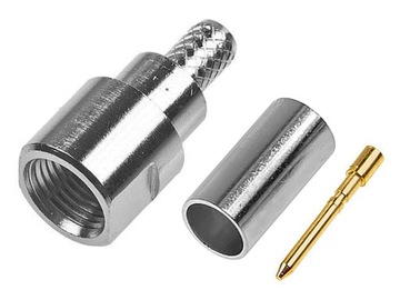 Wtyk FME 50Ohm zaciskany na kabel RG-58