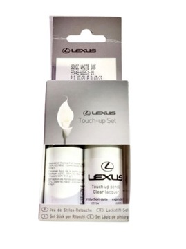 LEXUS LAKIER ZAPRAWKOWY BIAŁY SONIC WHITE 085