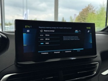 Peugeot 3008 II Plug-In Hybrid Facelifting 1.6 HYBRID 225KM 2023 Peugeot 3008 Plug In Allure Pack Kamera cofania CarPlayAndroid Auto FV23, zdjęcie 28