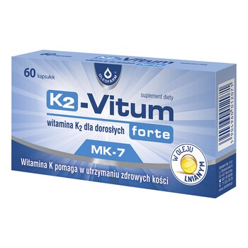 K2 - Vitum Forte, kapsułki, 60 szt