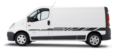 Samolepky Renault Trafic Opel Vivaro Long L2 New Line Sport 1 barva
