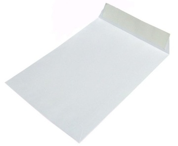 Koperta HK samoklejące z paskiem białe C5 (162 x 229 mm) Bong 50 sztuk