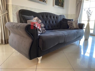 Elegancka Wersalka Glamour Piękna SOFA ROZKŁADANA REAL FOTO KANAPA GLAMOUR