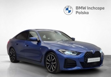 BMW Seria 4 G22-23-26 Coupe 2.0 420d 190KM 2023 BMW Seria 4 Niebieski Portimao l Shadow Line l M PRO l VAT23 2.0 Diesel, zdjęcie 6