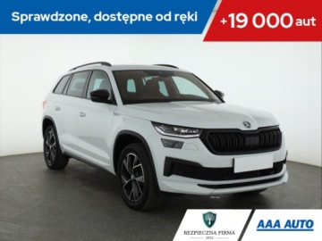 Skoda Kodiaq I SUV Facelifting 2.0 TSI 190KM 2022 Skoda Kodiaq 2.0 TSI, Salon Polska, Serwis ASO