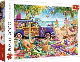 PUZZLE 2000 ELEMENTÓW TROPIKALNE WAKACJE TREFL