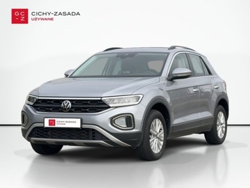Volkswagen T-Roc I SUV Facelifting 1.5 TSI ACT 150KM 2023 Volkswagen T-Roc Life 1.5 TSI 150KM DSG Salon PL Gwarancja Pakiety serw