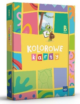 Kolorowe Karty Poziom B Pakiet Pięciolatek