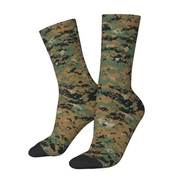 Носки Новинка с принтом Marpat, носки в военном камуфляже для мужчин и женщин