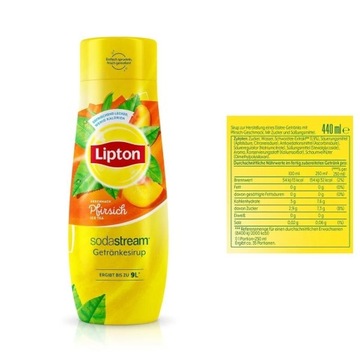Syrop SodaStream LIPTON ICE TEA BRZOSKWINIOWY