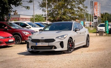 Kia Stinger Liftback 3.3 T-GDi 366KM 2018 Kia Stinger Kia Stinger 3.3T - GDI V6 GT AWD 3.3 Benzyna 366KM