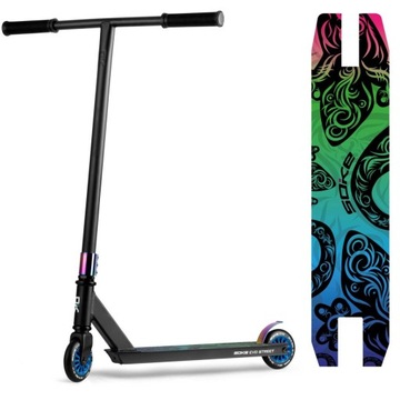 Hulajnoga wyczynowa SOKE EVO street black ABEC-9 STUNT