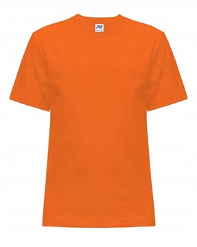 T-SHIRT DZIECIĘCY koszulka JHK TSRK-150 pomarańczowy 3-4 OR 110