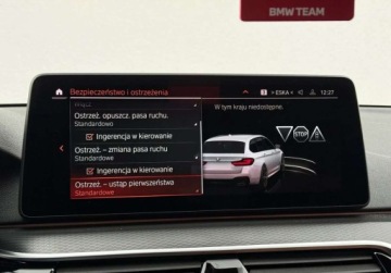 BMW Seria 5 G30-G31 Touring Facelifting 2.0 520d 190KM 2022 BMW Seria 5 I wlasciciel M Sport Hak Gwarancja Bezwypadkowy FVAT23, zdjęcie 37