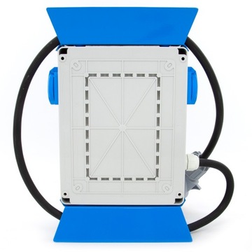 СТРОИТЕЛЬНЫЙ ПОРТАТИВНЫЙ РАСПРЕДЕЛИТЕЛЬНЫЙ ЩИТ 230В 16/5P ВИЛКА