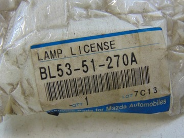 LAMPA TABULKY MAZDA E2000 S08389665