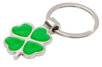 МЕТАЛЛИЧЕСКИЙ БРЕЛОК С КЛЕВЕРОМ