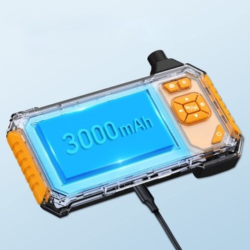 ИНСПЕКЦИОННАЯ камера ЭНДОСКОП 5M 7LED FULL HD ЖК-дисплей 2600MAH КОМПЛЕКТ