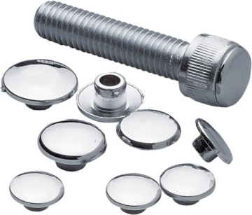 ZAŚLEPKI CHROMOWANE DO ŚRUB M8 DŁUGICH