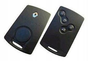 ETUI ключ-карта Renault Scenic Captur Megane Clio Koleos Laguna красный