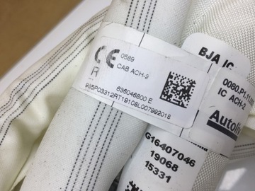 CLIO V 5 ULOŽENÍ SEDADLA ZÁVĚS AIRBAG PRAVÁ ORIGINÁLNÍ