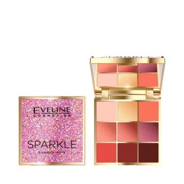 Eveline Cosmetics Sparkle Paleta 9 cieni do powiek