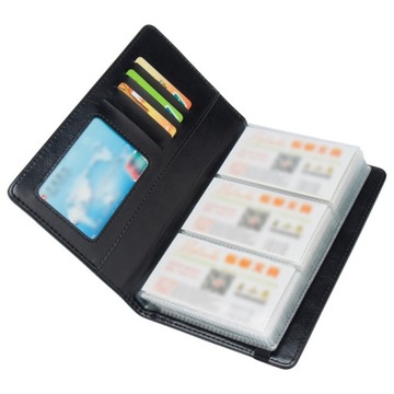 КОЖАНАЯ СУМКА ДЛЯ АЛЬБОМА ВИЗИТНОЙ КАРТОЧКИ