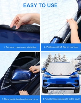 Магнитный коврик для оконного стекла АВТОМОБИЛЯ