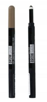 MAYBELLINE BROW SATIN ЧЕРНЫЙ КОРИЧНЕВЫЙ КАРАНДАШ ДЛЯ БРОВЕЙ