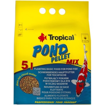 Тропическая сумка KOI POND PELLET MIX 5л